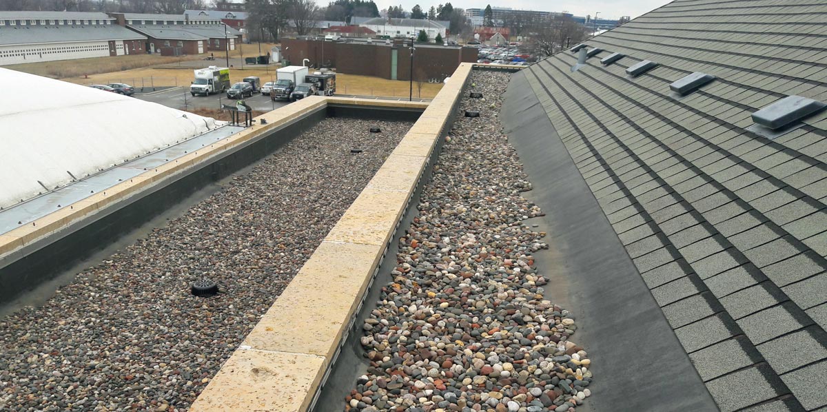 Ballasted System Rubber Roofing MN Ballasted Roofing Systems for