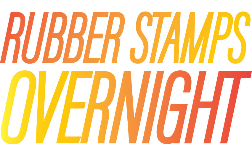 Signature Stamp Rubber Stamps Overnight