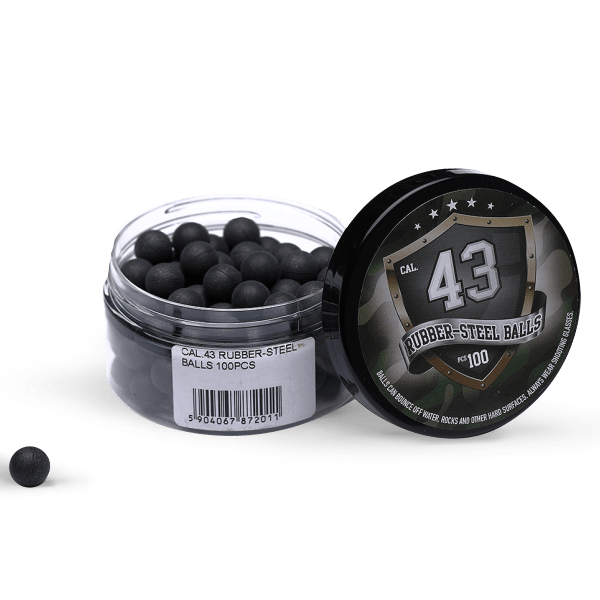 43 Cal. rubbersteel Rubber Steel Balls