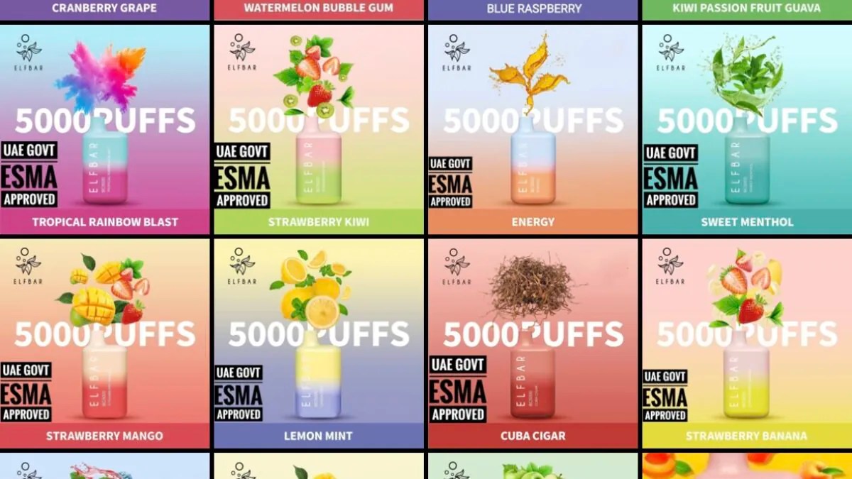 World of Flavors A Comprehensive Guide to Elf Bar Flavors