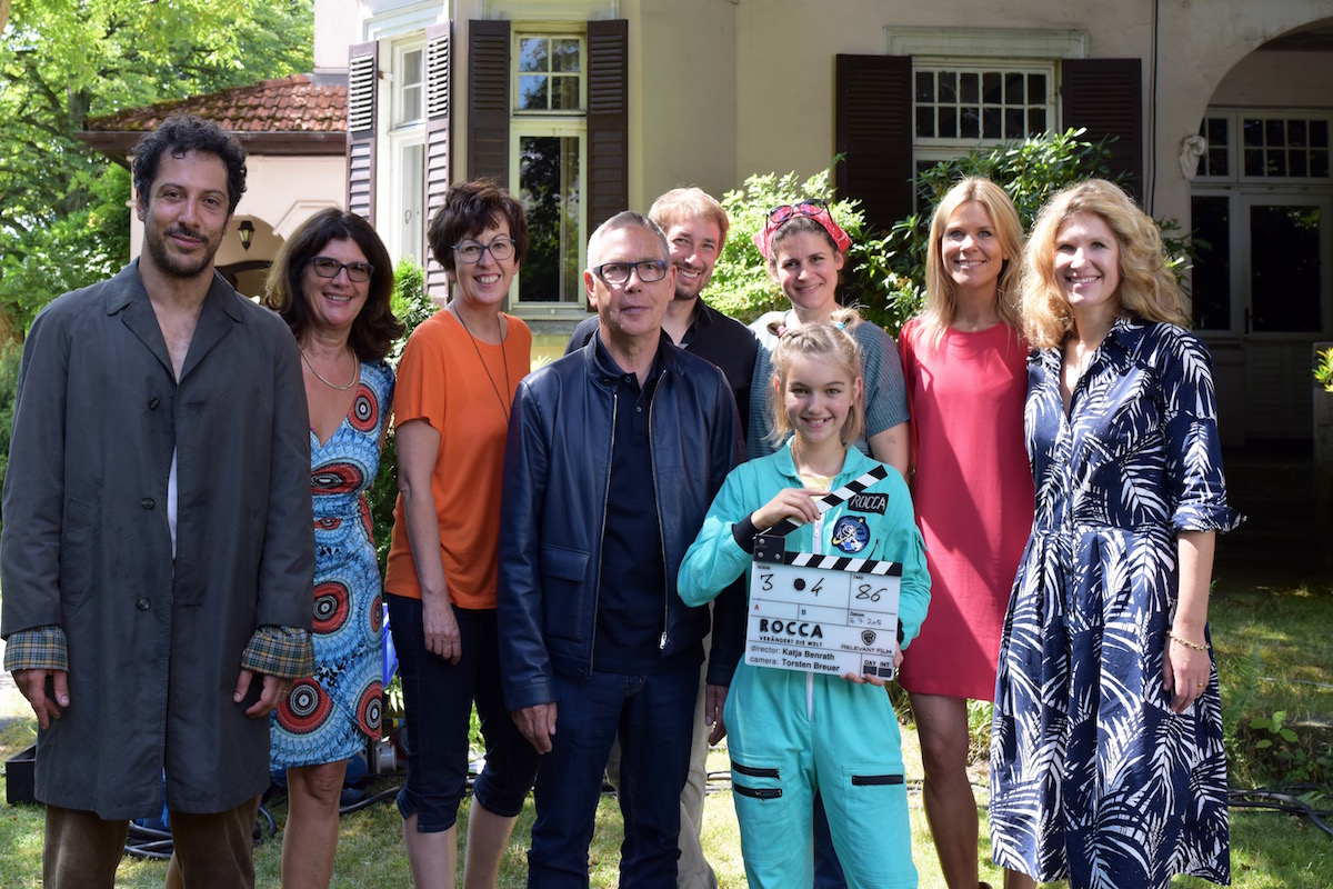 ROCCA VERÄNDERT DIE WELT Dreharbeiten RUBI Public Relations Film