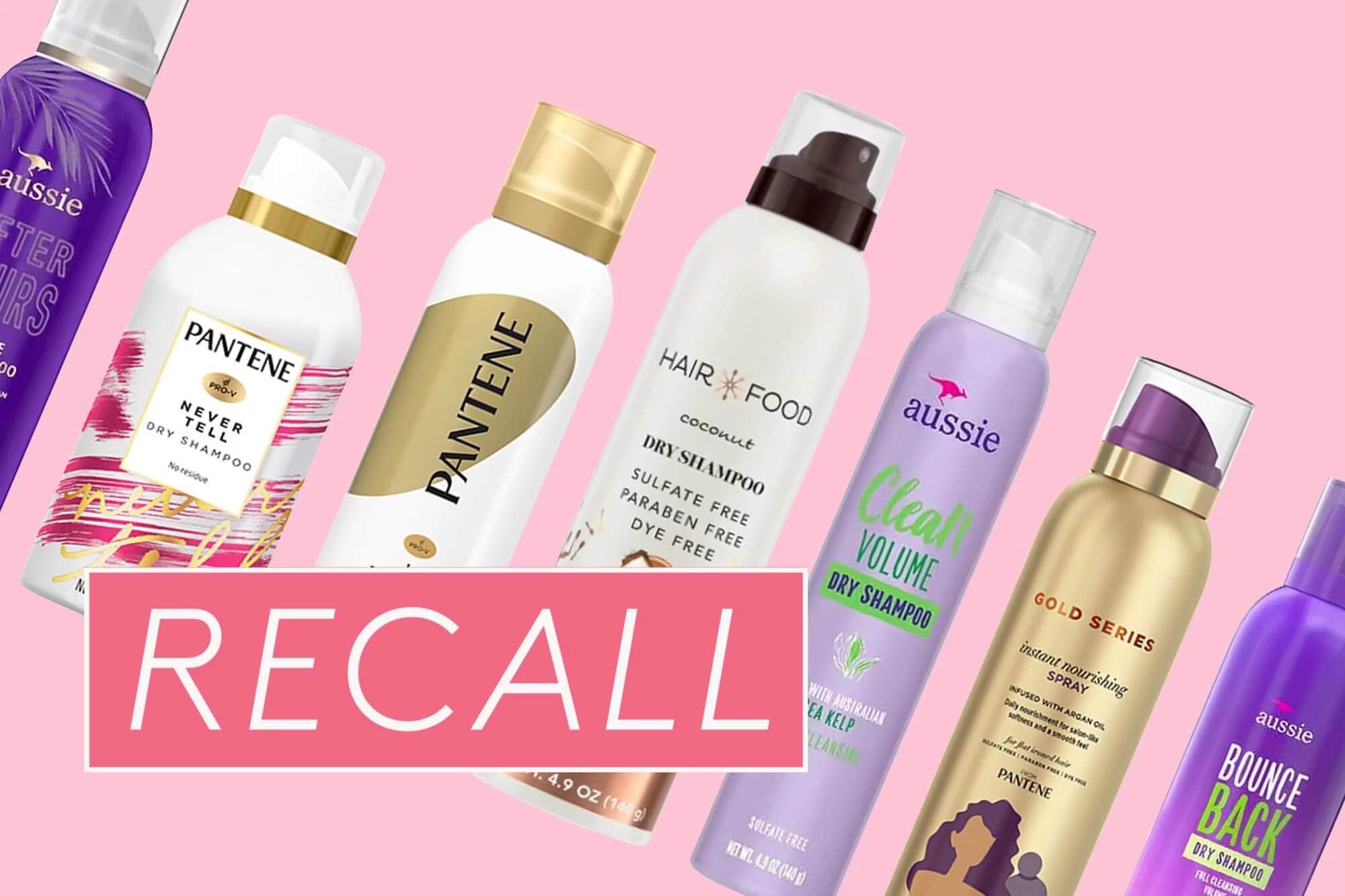 Десятки шампуней Pantene, Old Spice и Aussie отзывают изза вещества