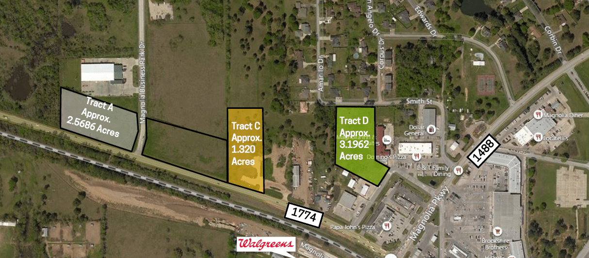 Land in Downtown Magnolia Rubicon Realty Group LLC