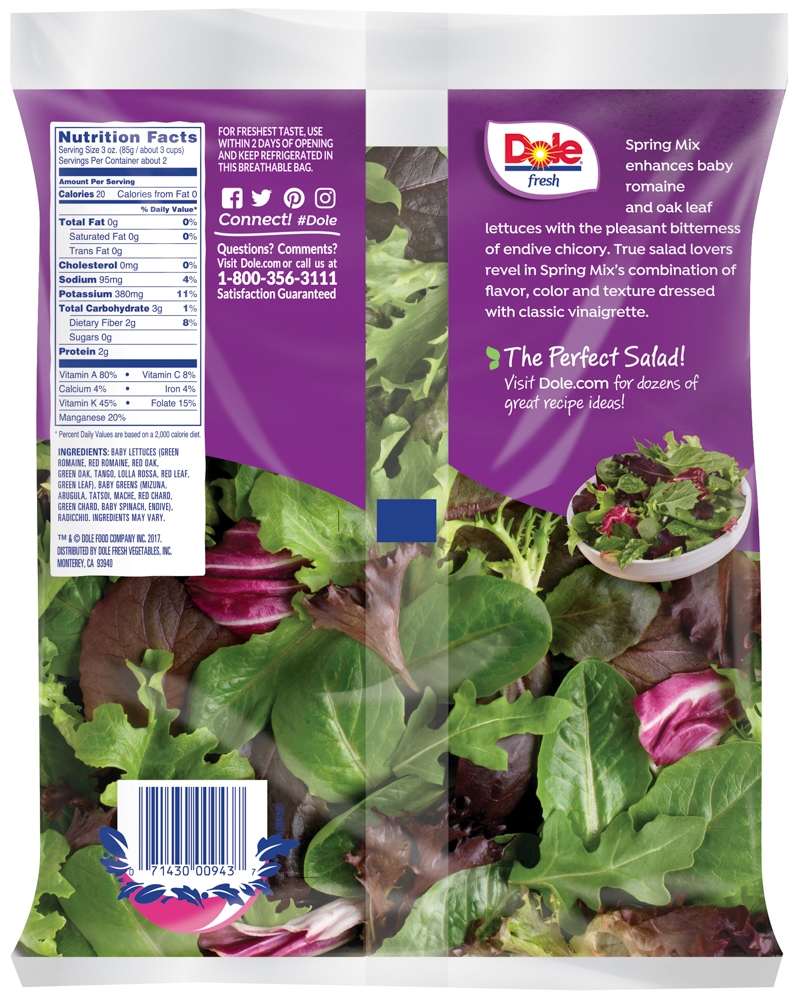 Spring Mix Rubin Bros Produce Corp. NYC Full Service Produce