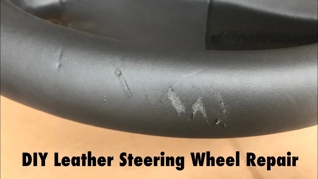 Repair Leather Steering Wheel How To Video Rub ‘n Restore