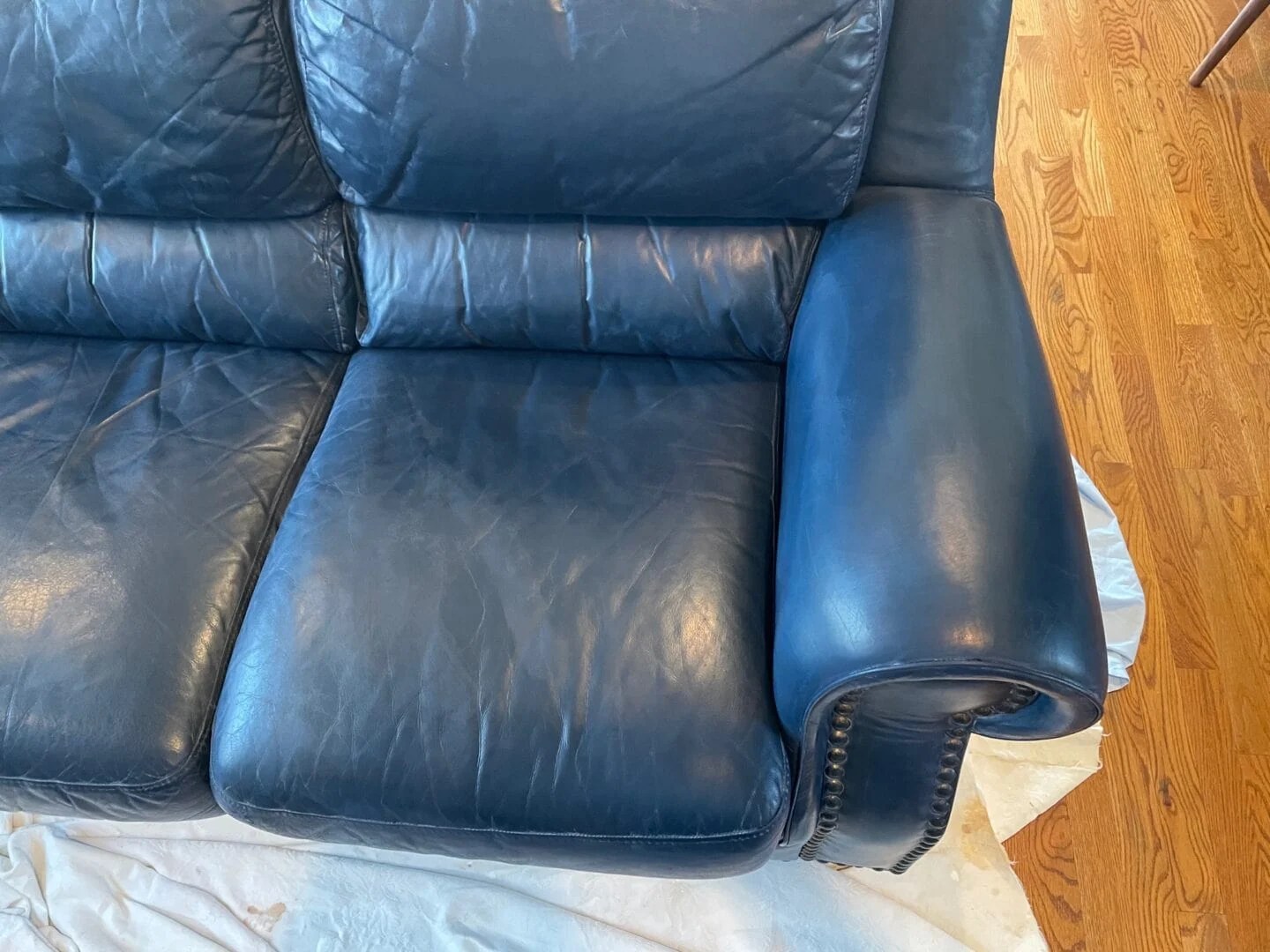 Midnight Blue Royal Blue, Navy Blue Vinyl & Leather Dye for Upholstery