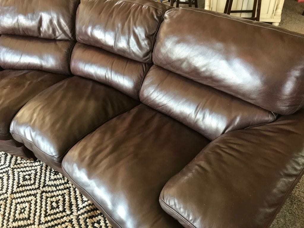 Mahogany Leather Furniture Dye & Vinyl Dye Refinish & Condition
