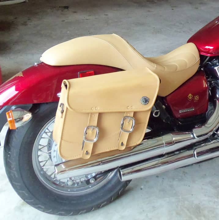 How to Restore/Recolor Leather Motorcycle Seat & Saddlebags