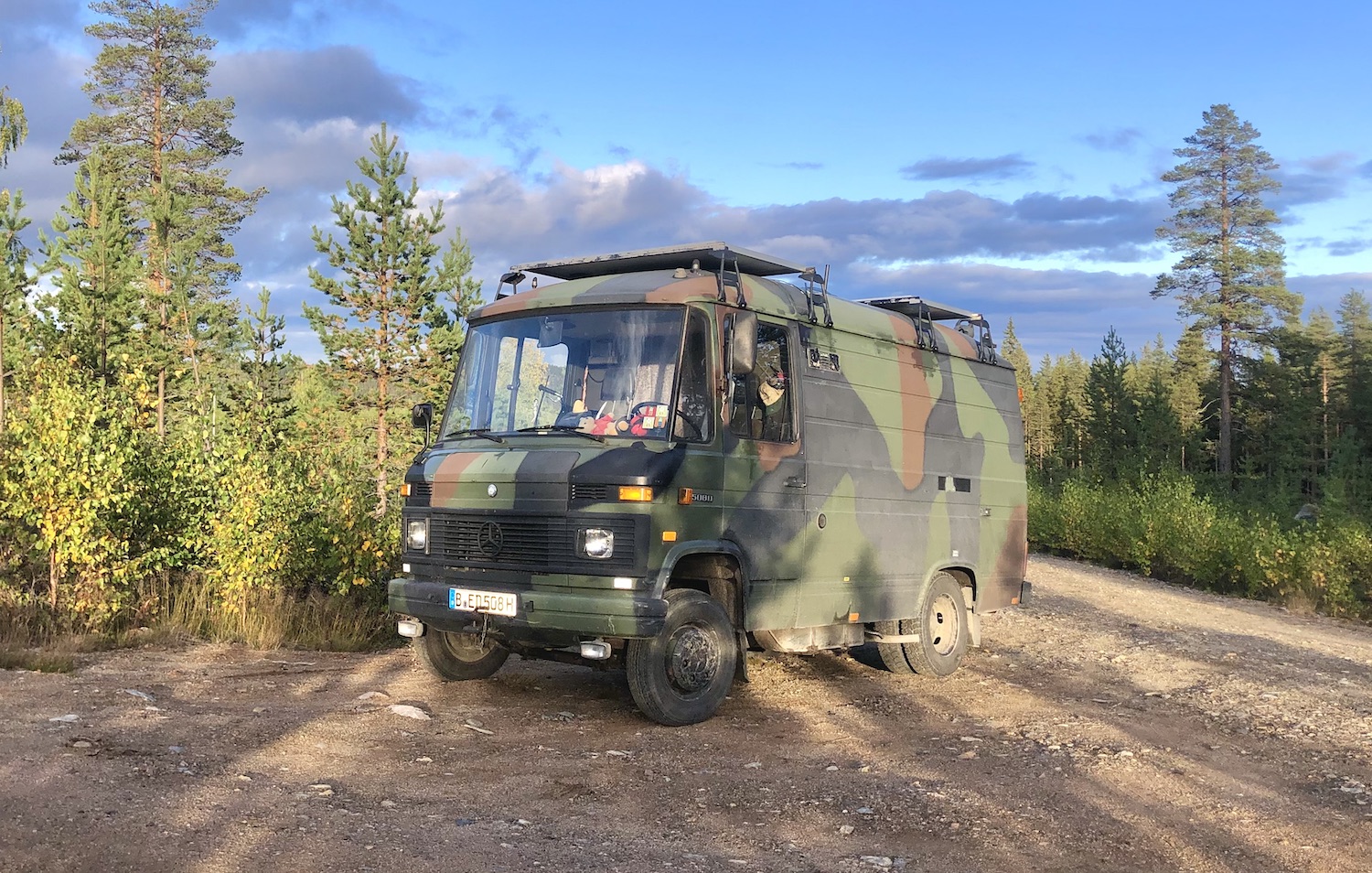 Presenting my Mercedes 508D - Ruby on Wheels