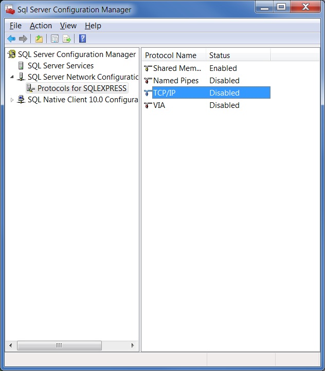 MS SQLServer Setup
