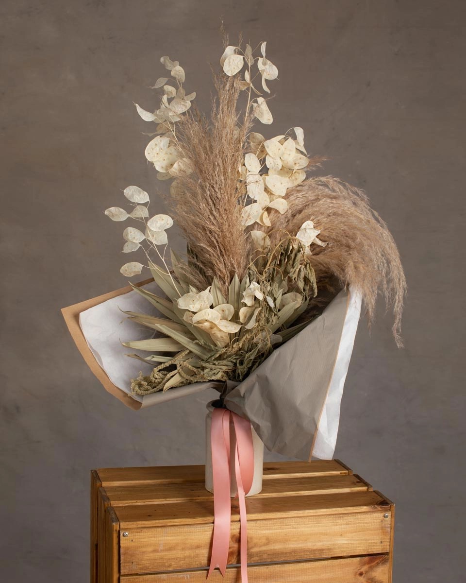 Dried Bouquet Ruby Flowers Wedding flowers Glasgow City