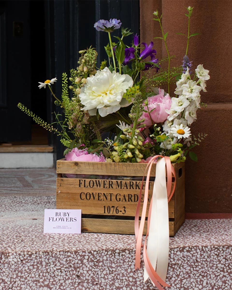 Jar of Hearts Ruby Flowers Wedding flowers Glasgow City