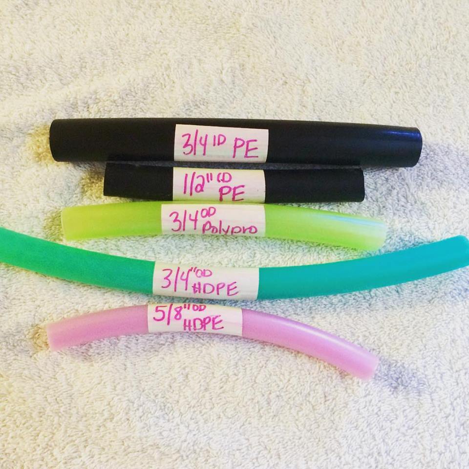 Types of Tubing Used for Making Hula Hoops Ruby Hooping