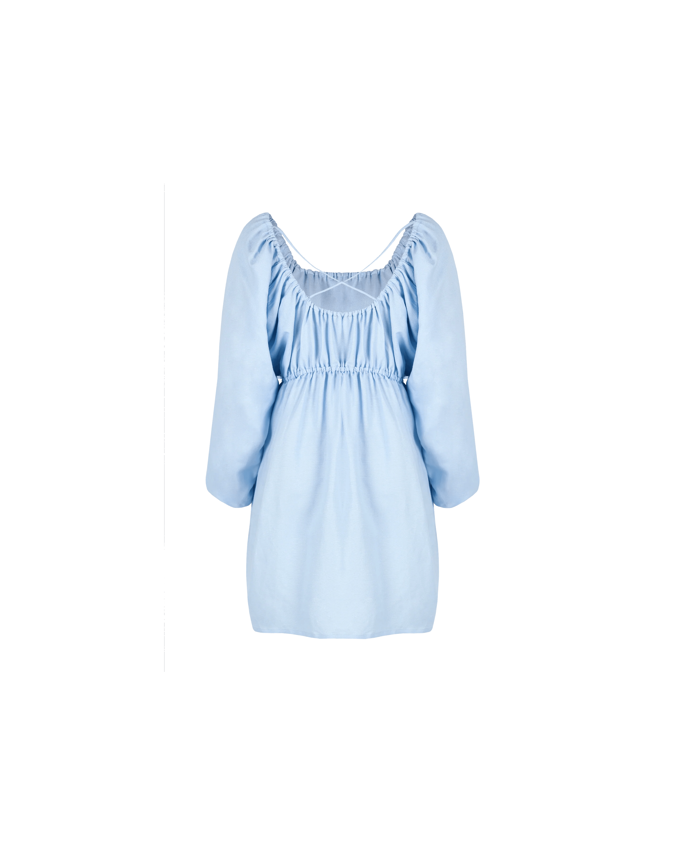 MATEA BABYDOLL DRESS BABY BLUE RUBY