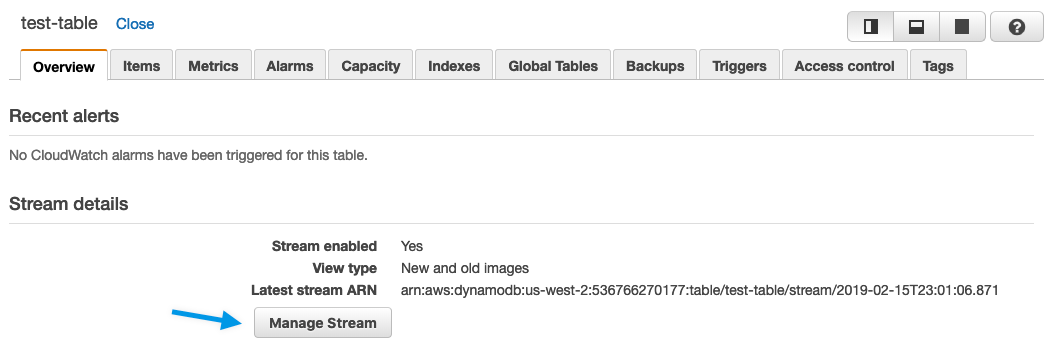 DynamoDB Events Jets Ruby Serverless Framework