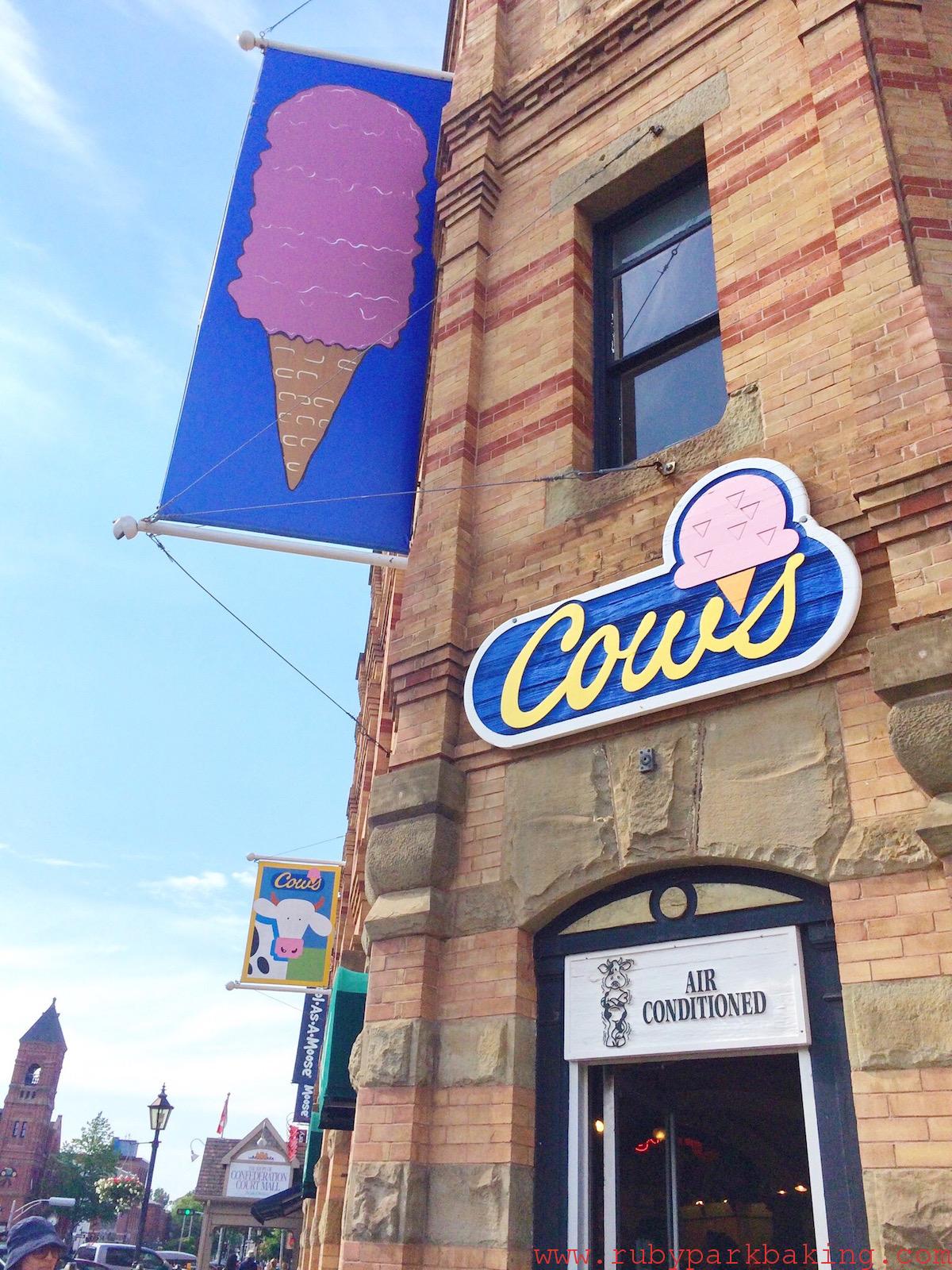 プリンスエドワード島で有名なアイスクリーム屋、Cow'sがフレッシュでおいしい！ Ruby Park Baking