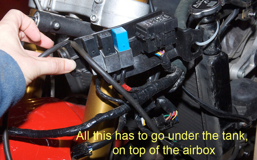 Custom build of a 2006 Triumph Daytona 675