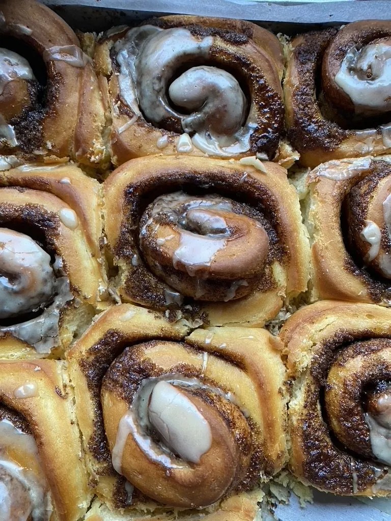 Cinnamon rolls Ruby's Bakery