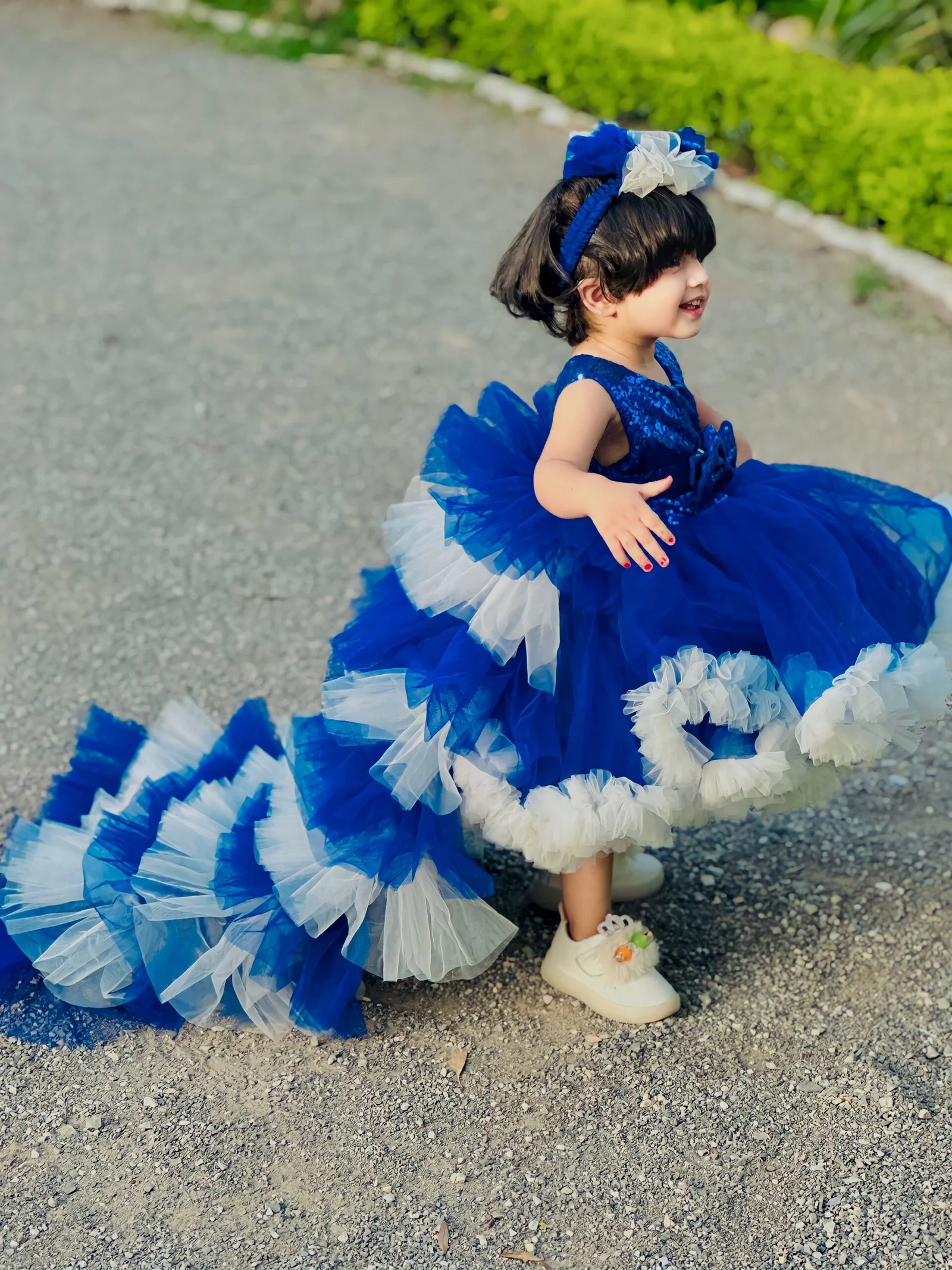 Peacock Tail Frock Ruby's Collection Pakistan