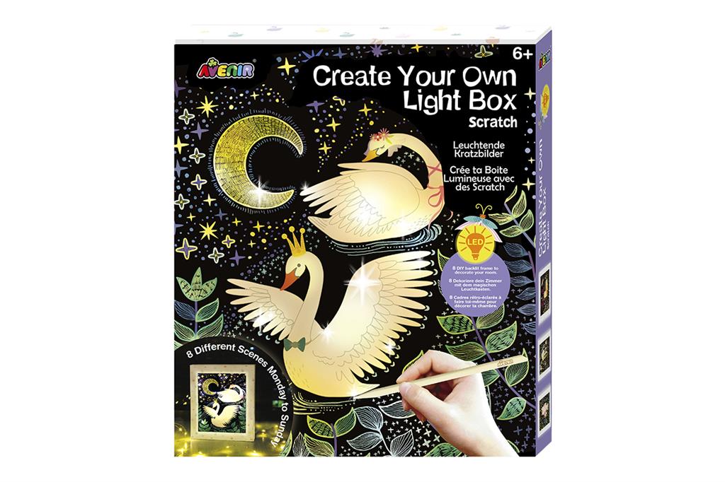 Scratch Art Light Box Ruckus & Glee