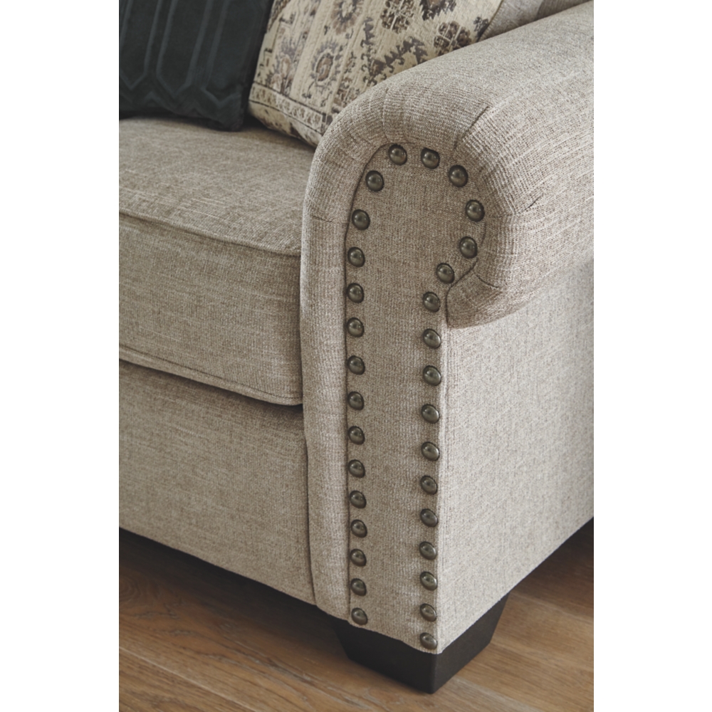 9770438 Ashley Zarina Jute Sofa 92″ Rudd Furniture