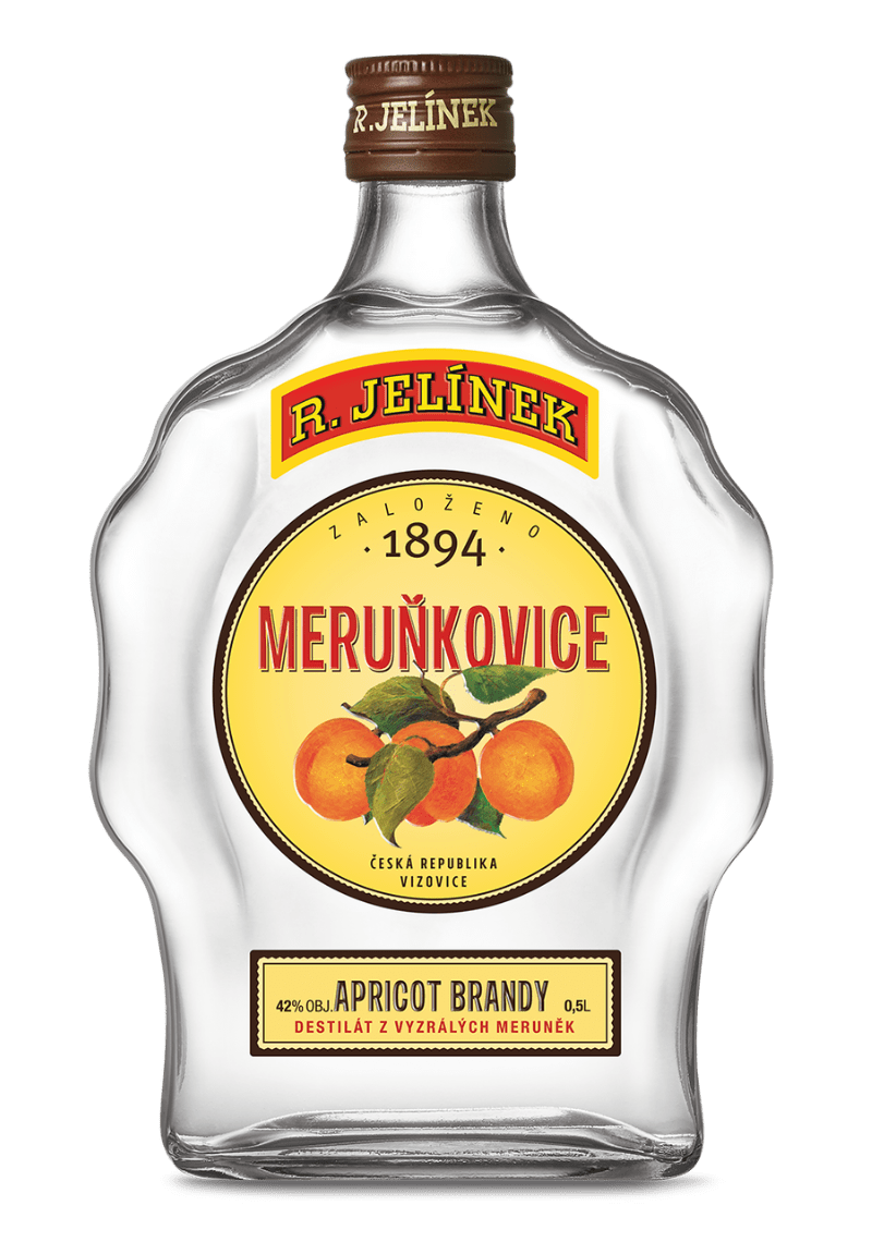R. JELÍNEK APRICOT BRANDY Rudolf Jelínek