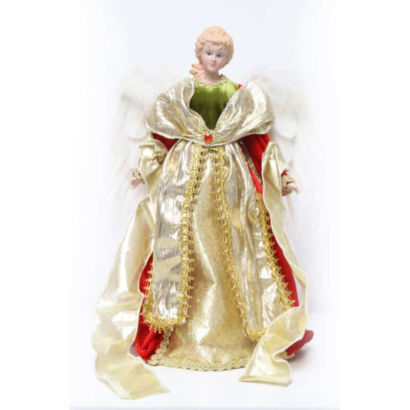 Angel Tree Topper Red Rudolph's Christmas