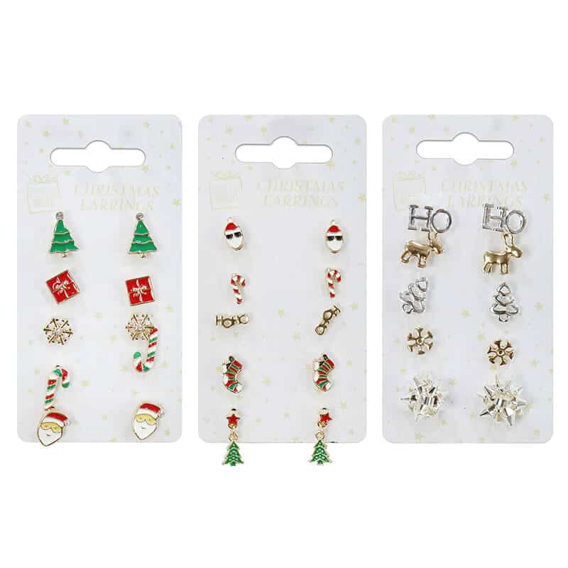 Christmas Stud Earrings Rudolph's Christmas