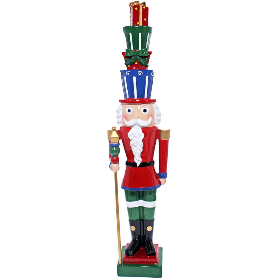 Nutcracker Gift Box Stack Rudolph's Christmas