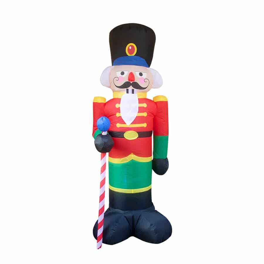Inflatable Nutcracker 2.4M Rudolph's Christmas