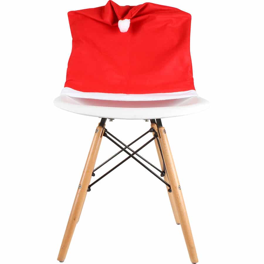 4PK Santa Chair Covers Rudolph's Christmas