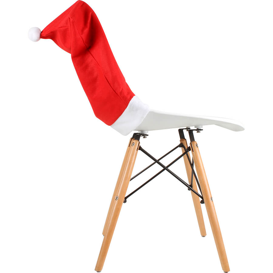 4PK Santa Chair Covers Rudolph's Christmas