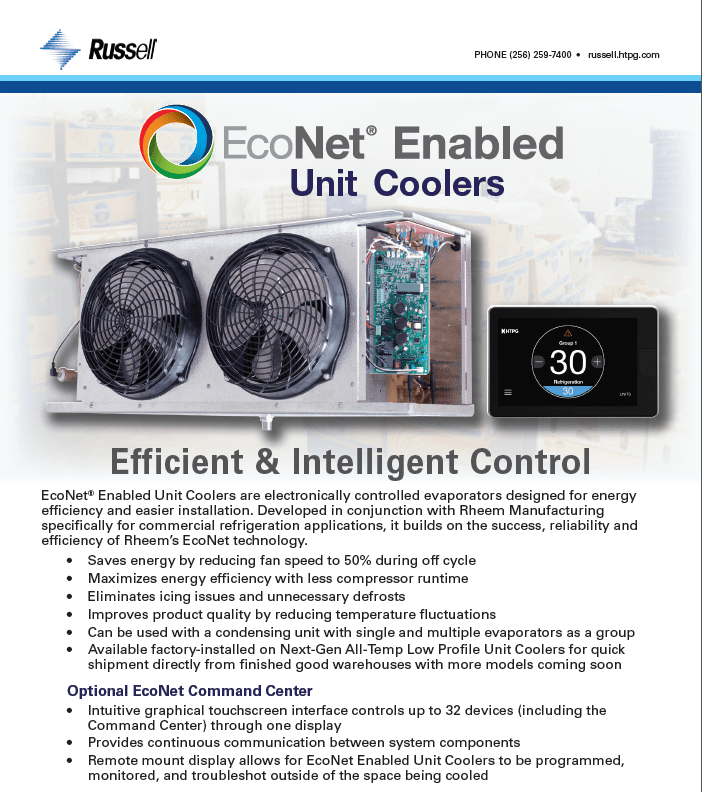 RL6A094ADA Unit Cooler-For Walk In Cooler - Rudy's Commercial Refrigeration