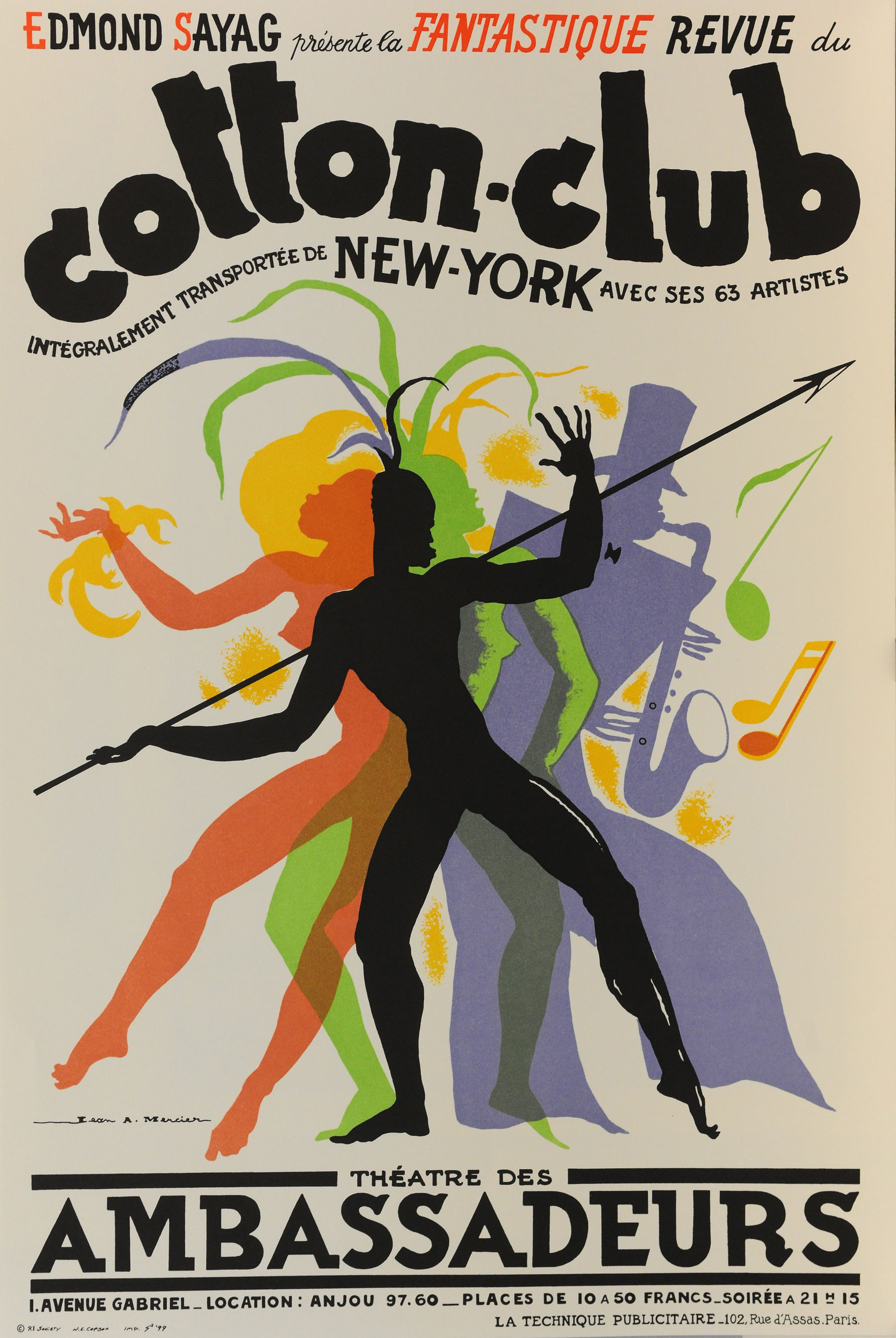 The Cotton Club Rue Royale Fine Art