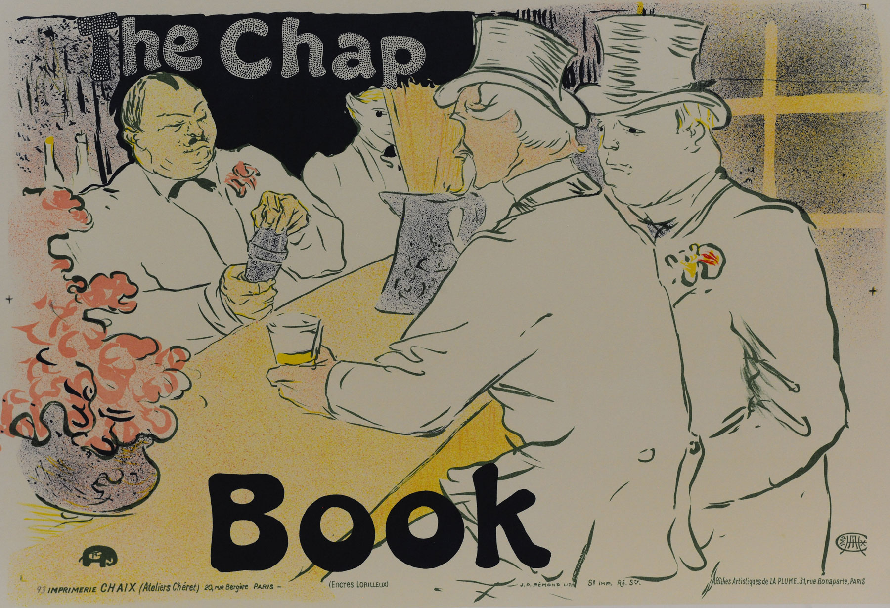 The Chap Book, Henri de ToulouseLautrec Rue Royale Fine Art