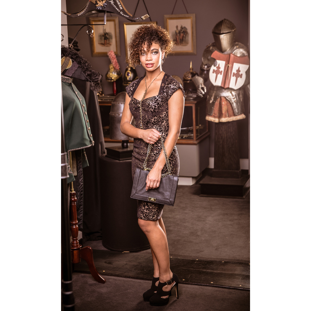 Racquel Damask Dress