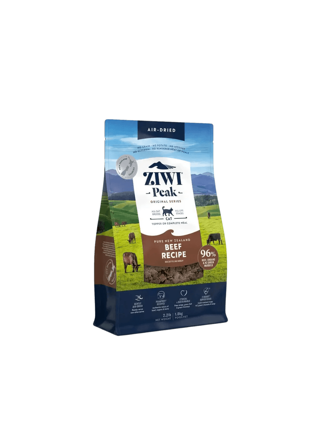 ZIWI Peak 風乾脫水貓糧 牛肉配方 RUFF & FETCH