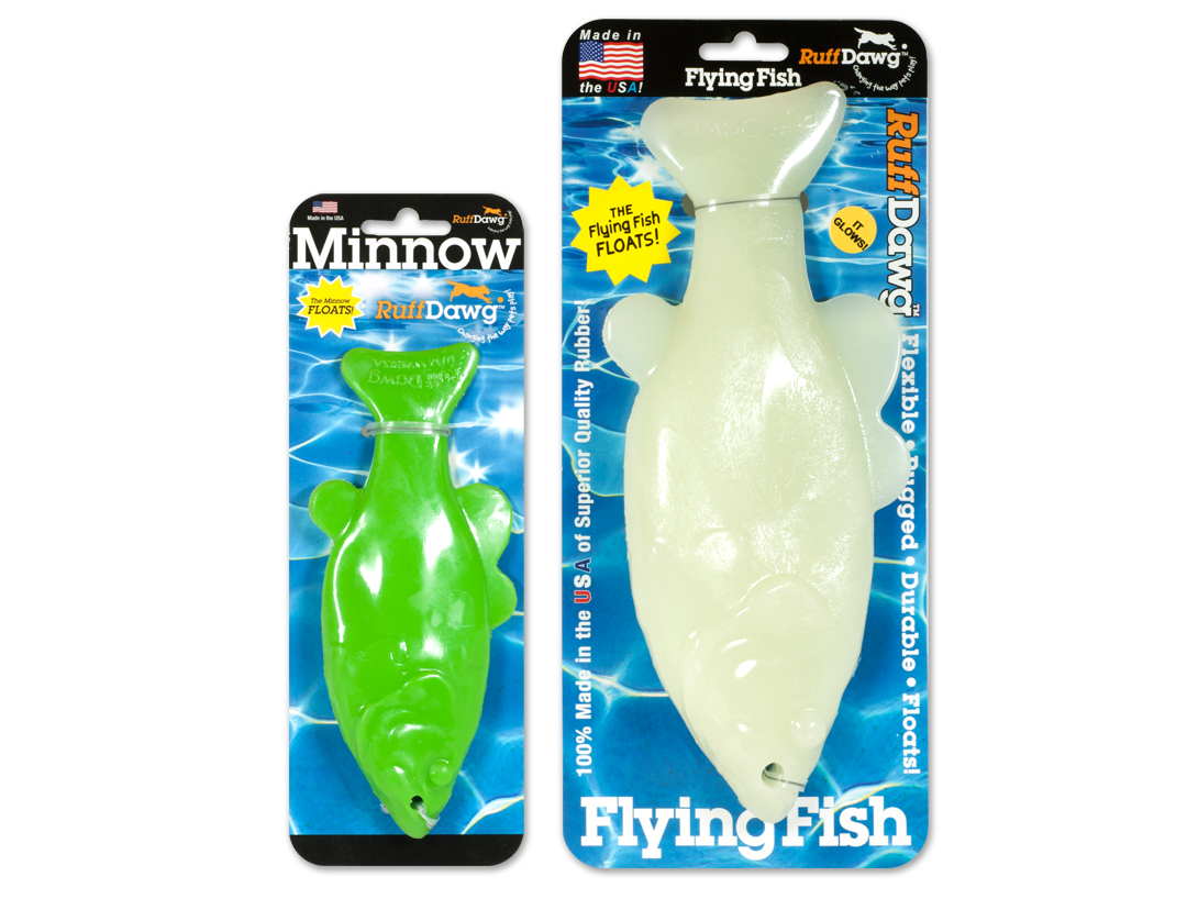 Flying Fish / Minnow RuffDawg Dog toys