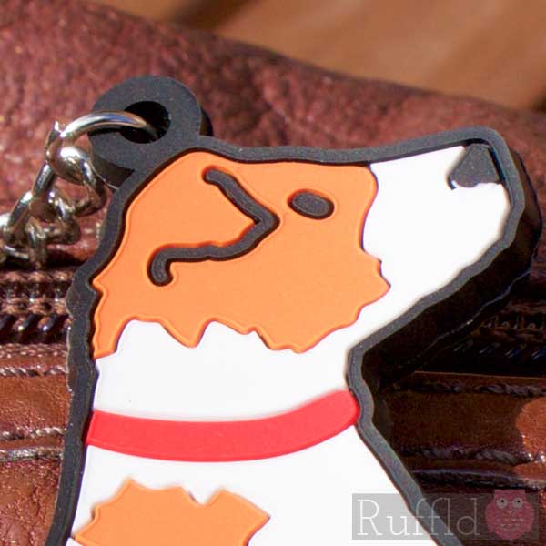 Dog Key Ring Jack Russell Design