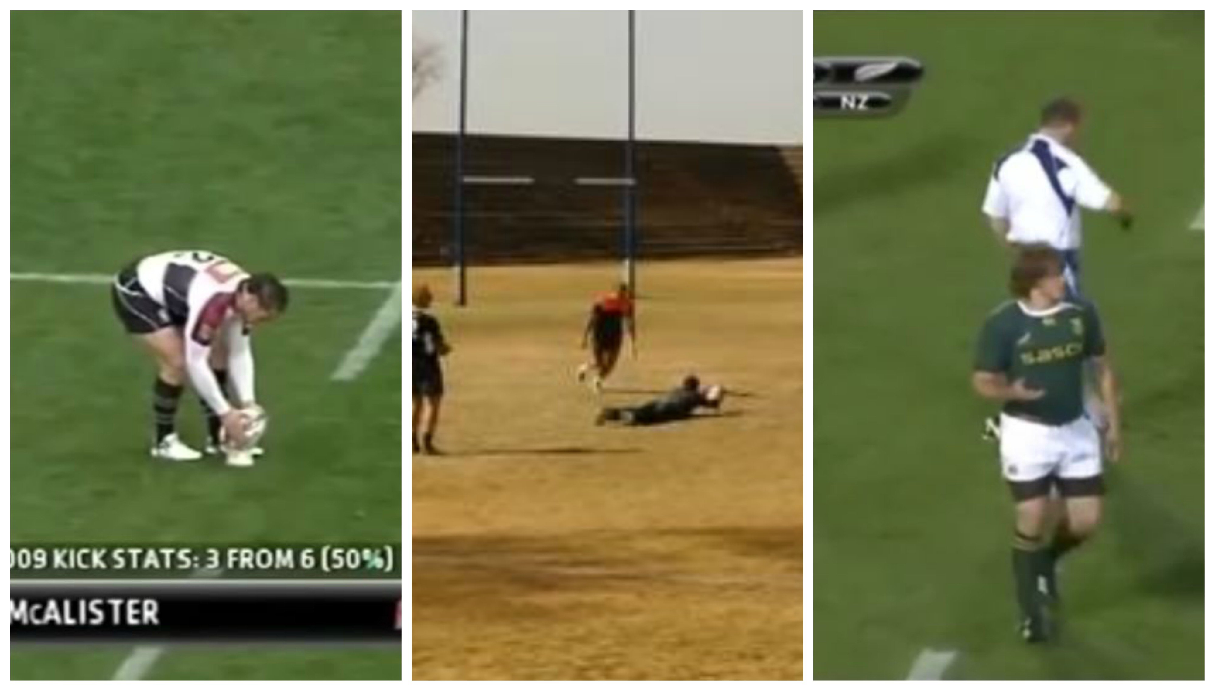 WATCH The longest kicks at goal in rugby history Rugby Onslaught