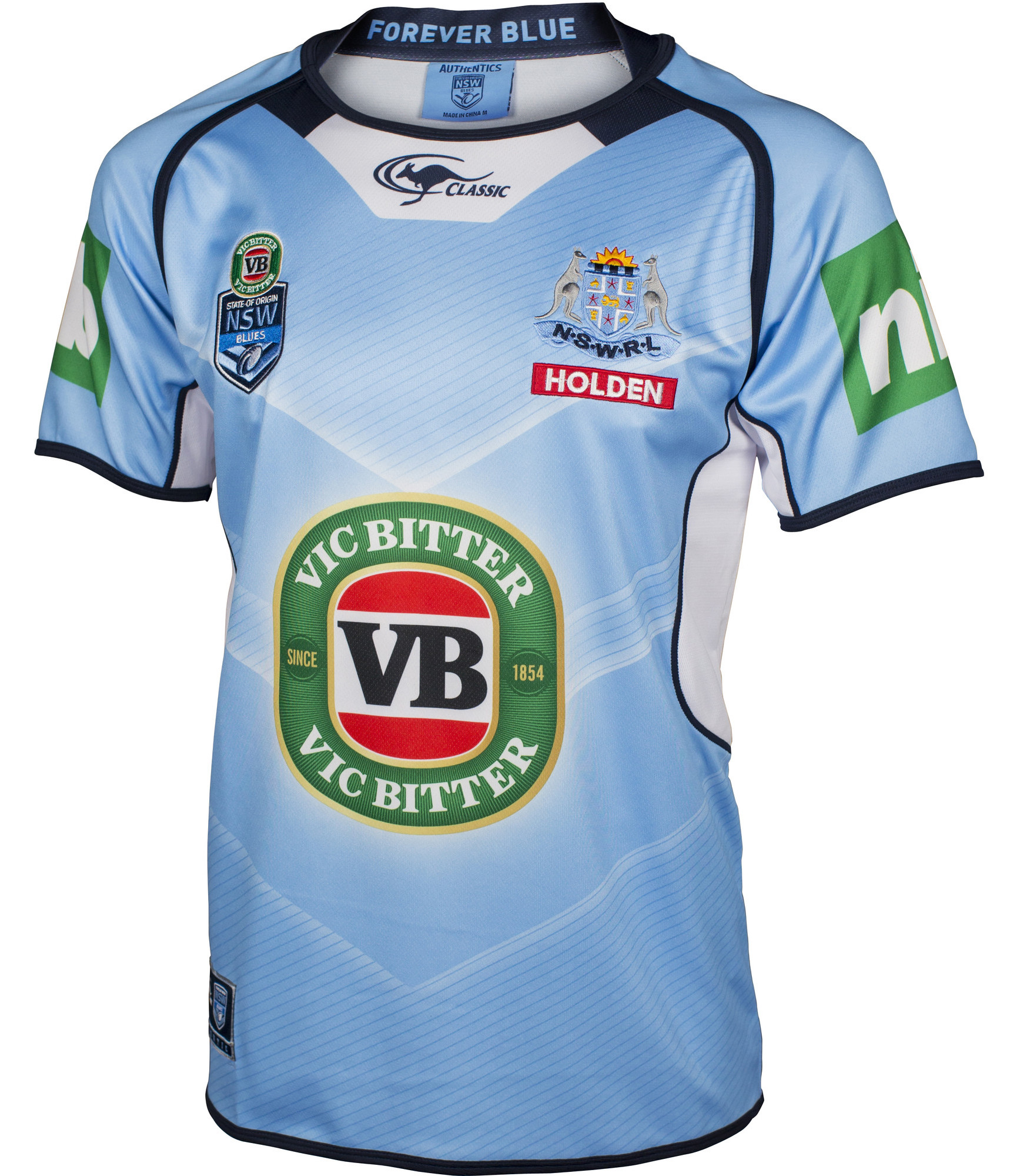 New South Wales Blues 2016 State Of Origin Classic Sportswear Shirt