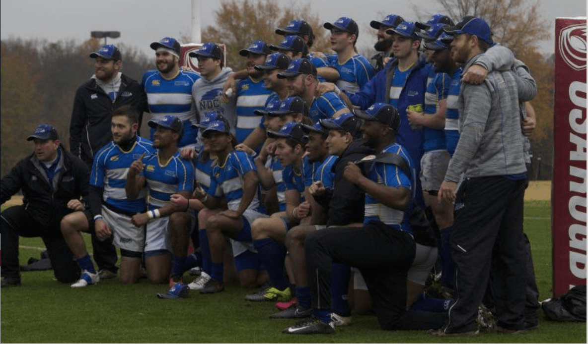 Elia, Toner, Dupont, USA Rugby College Champions Notre Dame, Air Force