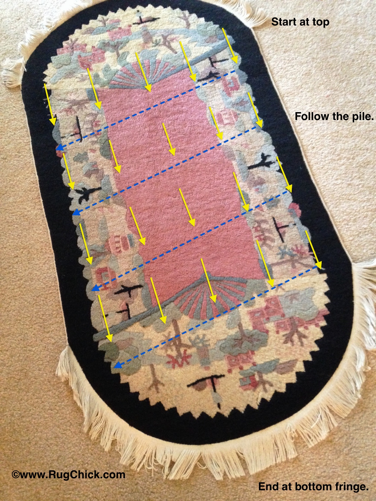 How do I vacuum my wool rug? Rug Chick