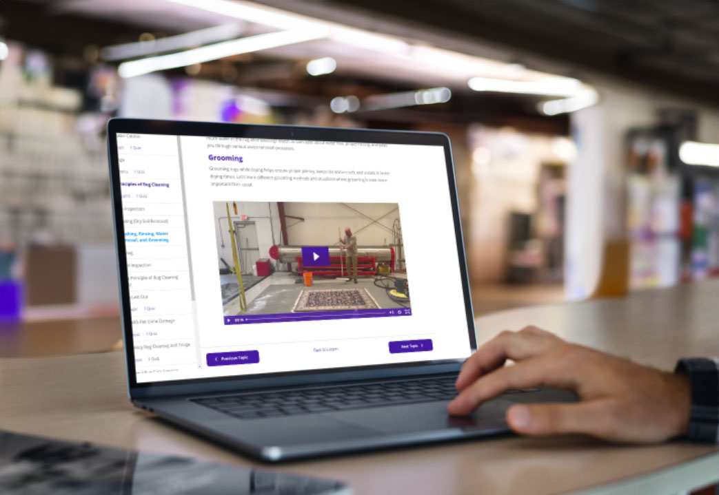 Rug Courses Online Education for Rug Care Professionals