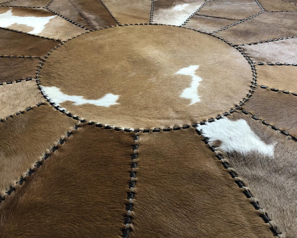HANDMADE 100 Natural COWHIDE RUG Patchwork Cowhide Area Rug Hair