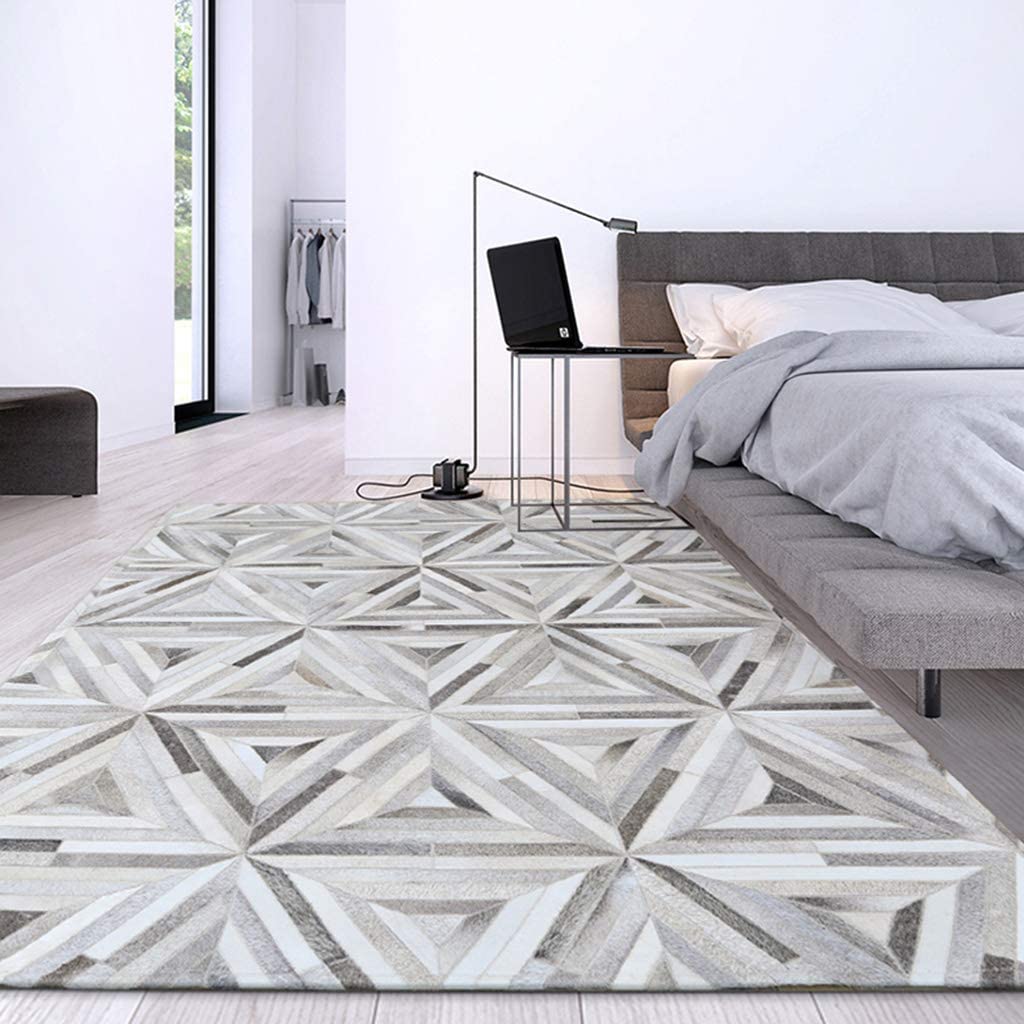 HANDMADE 100 Natural COWHIDE RUG Patchwork Cowhide Area Rug Real