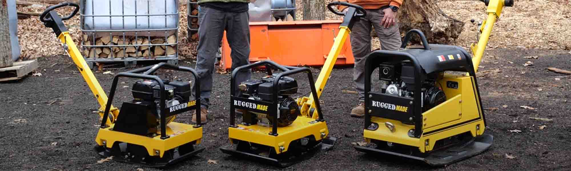 WalkBehind Vibratory Plate Compactors RuggedMade