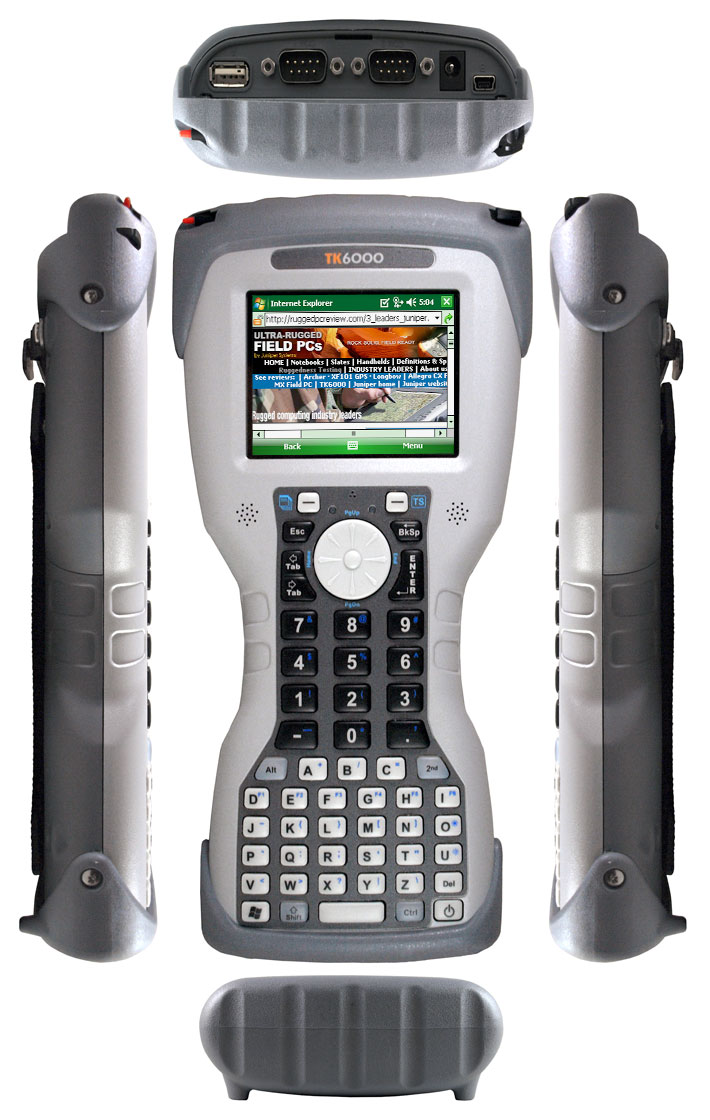 Rugged PC Handhelds and PDAs Juniper Systems TK6000
