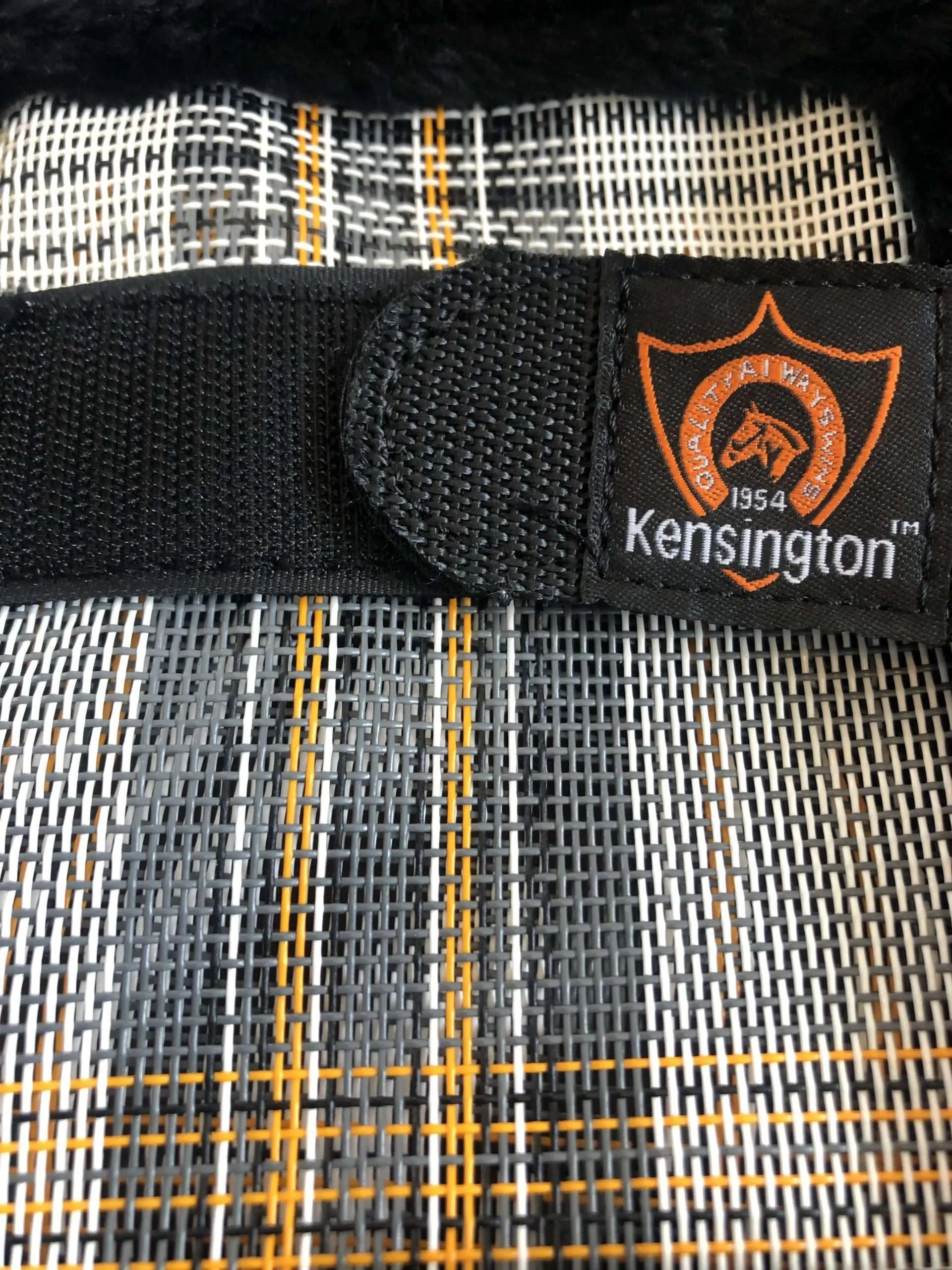 Kensington Fly Boots with Fleece Trim, Horse Size Rugged Rider Tack