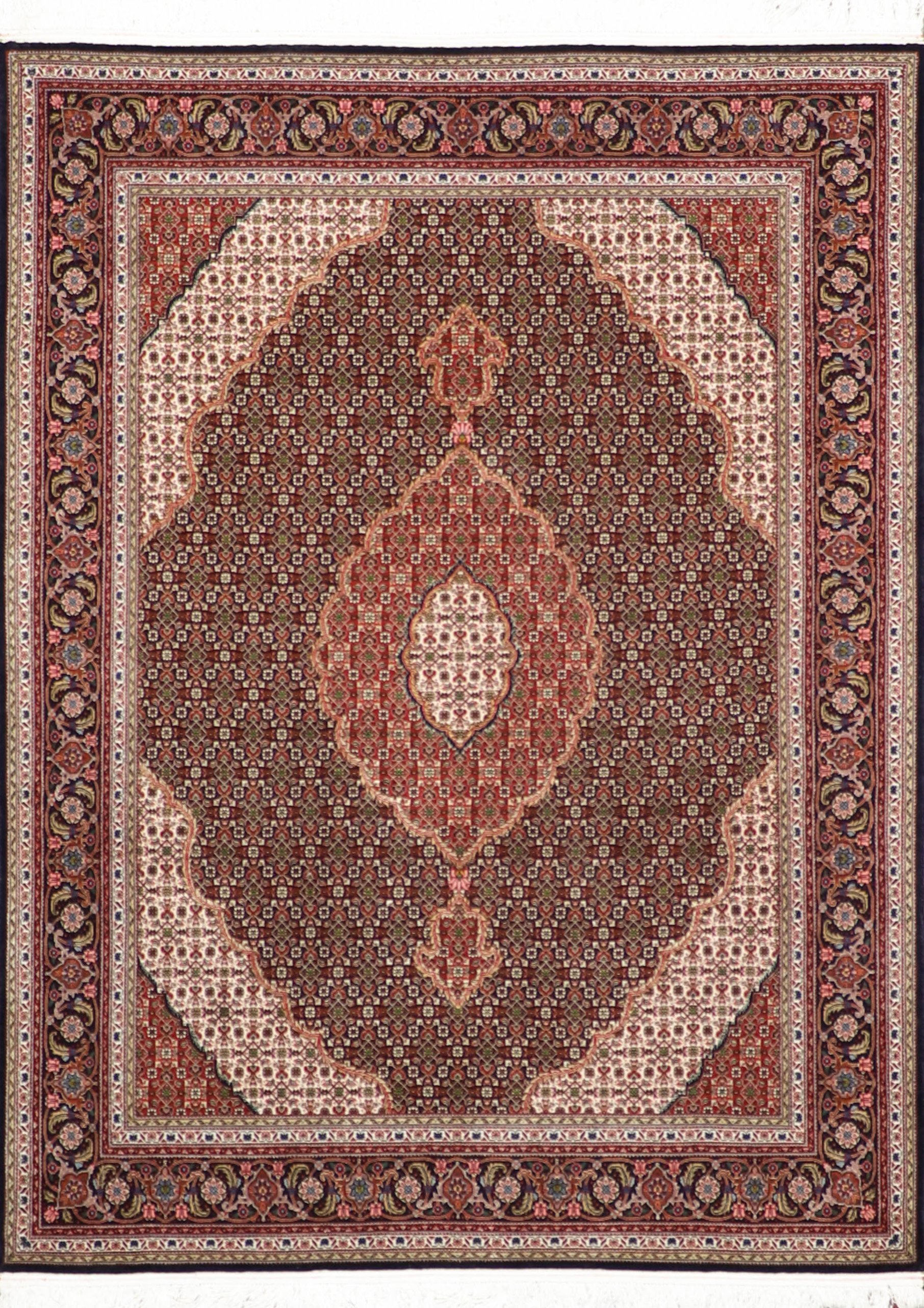 4’11″x6’9″ Traditional Tabriz Rug Rug Import Indiana Area Rugs
